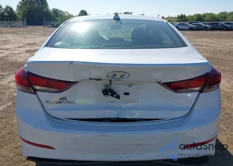 2017 Hyundai Elantra Value Edition из США, поврежденный, VIN 5NPD84LFXHH195847